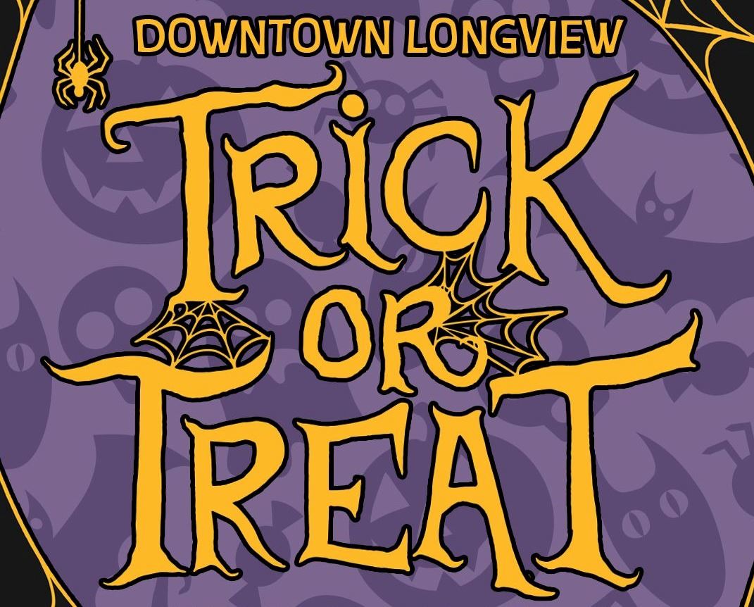 Graphic - purple and gold Trick-or-Treat