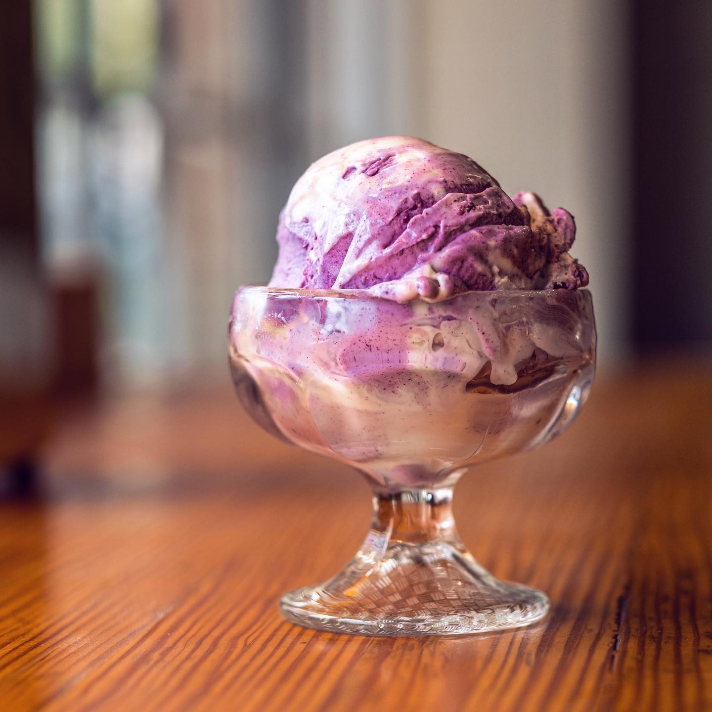 Wild Honey Ice Cream in downtown Longview