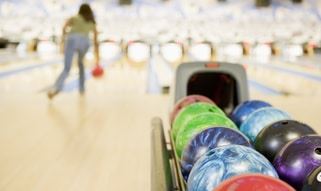 Bowling balls and lane