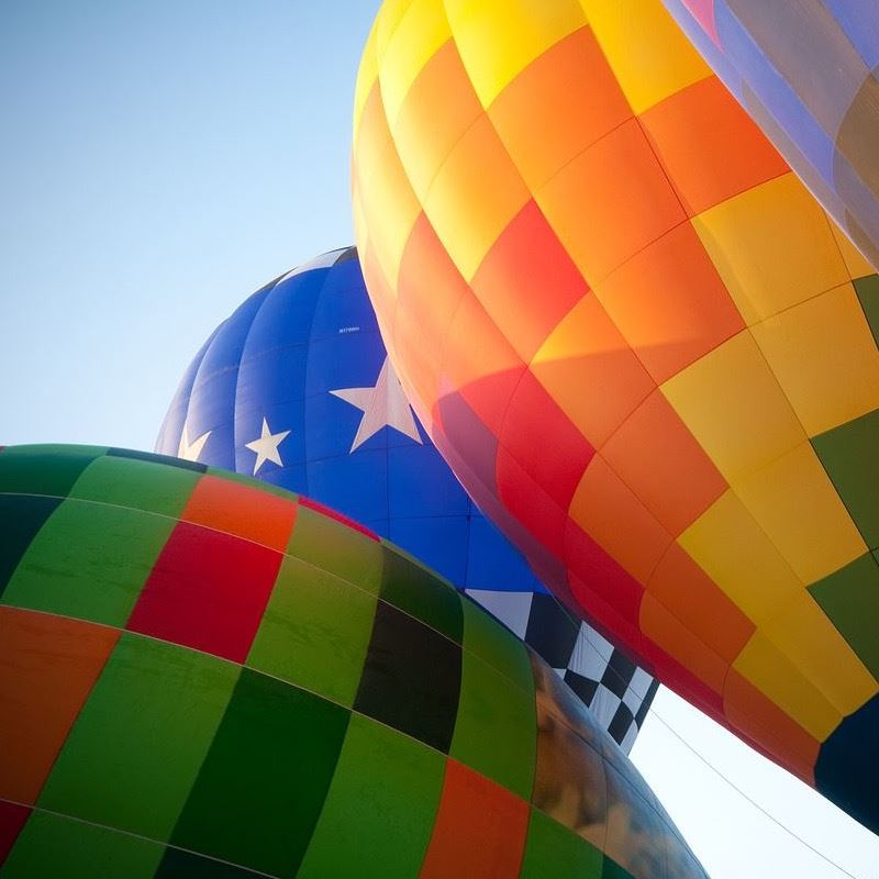 hot air balloons
