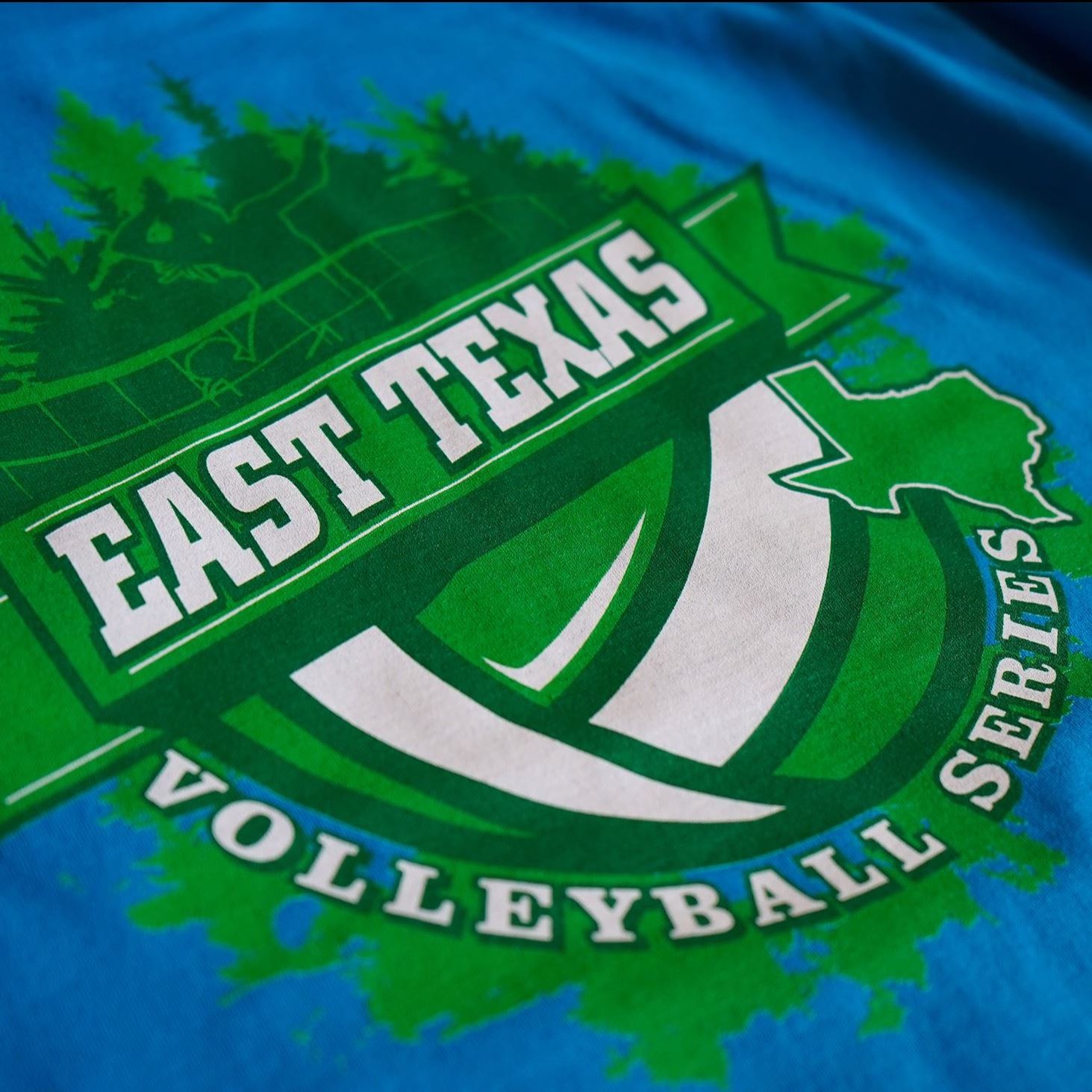 Back of Volleyball T-shirt