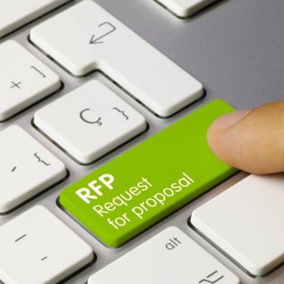 RFP button on a keyboard