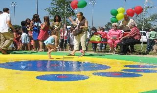 Kids play at Spring Hill Park
