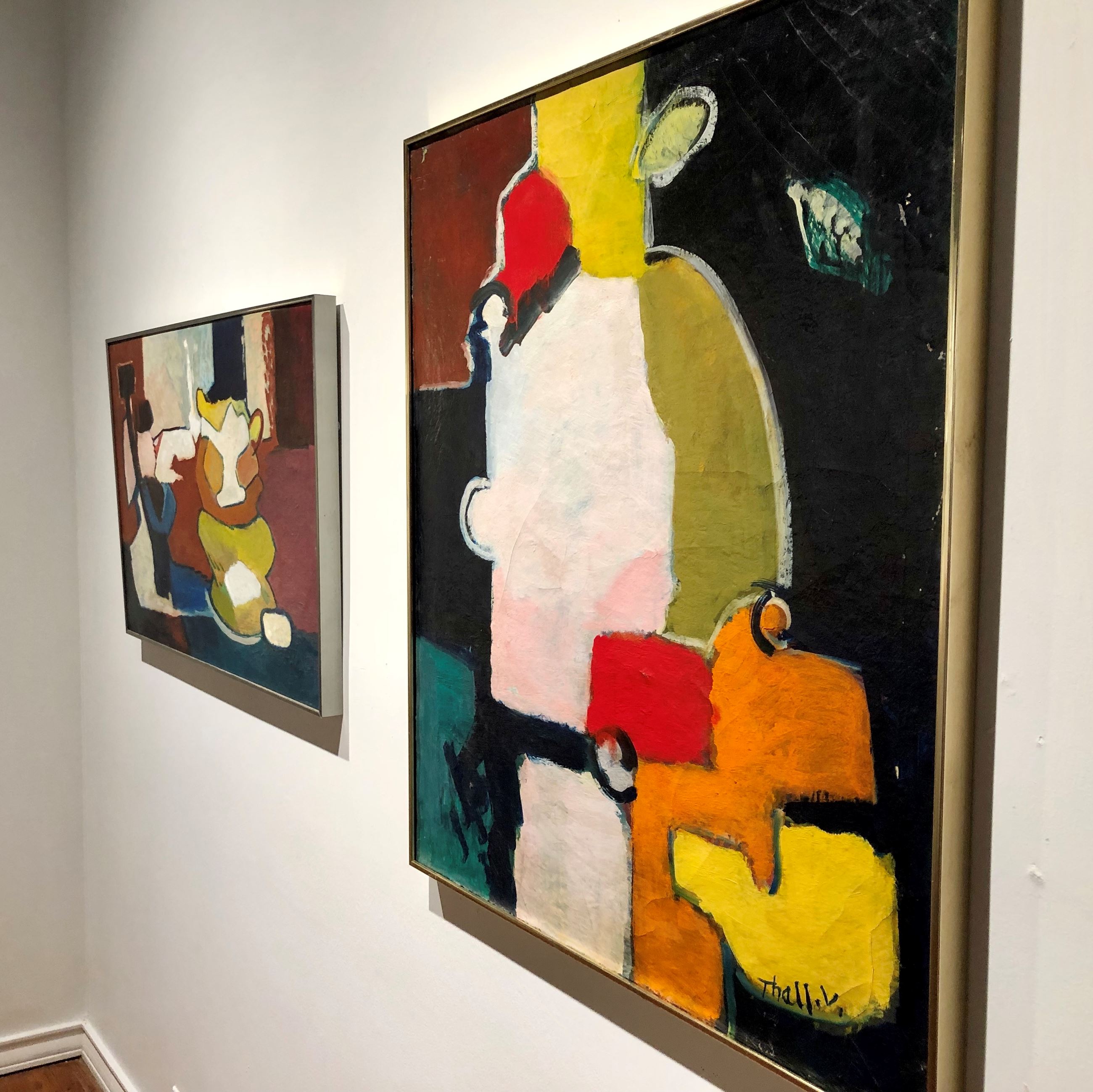 art installation at Longview Museum of Fine Arts