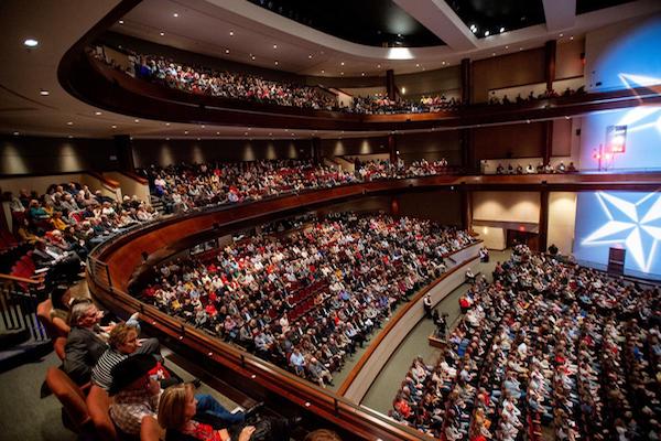 Full house at the Belcher Center