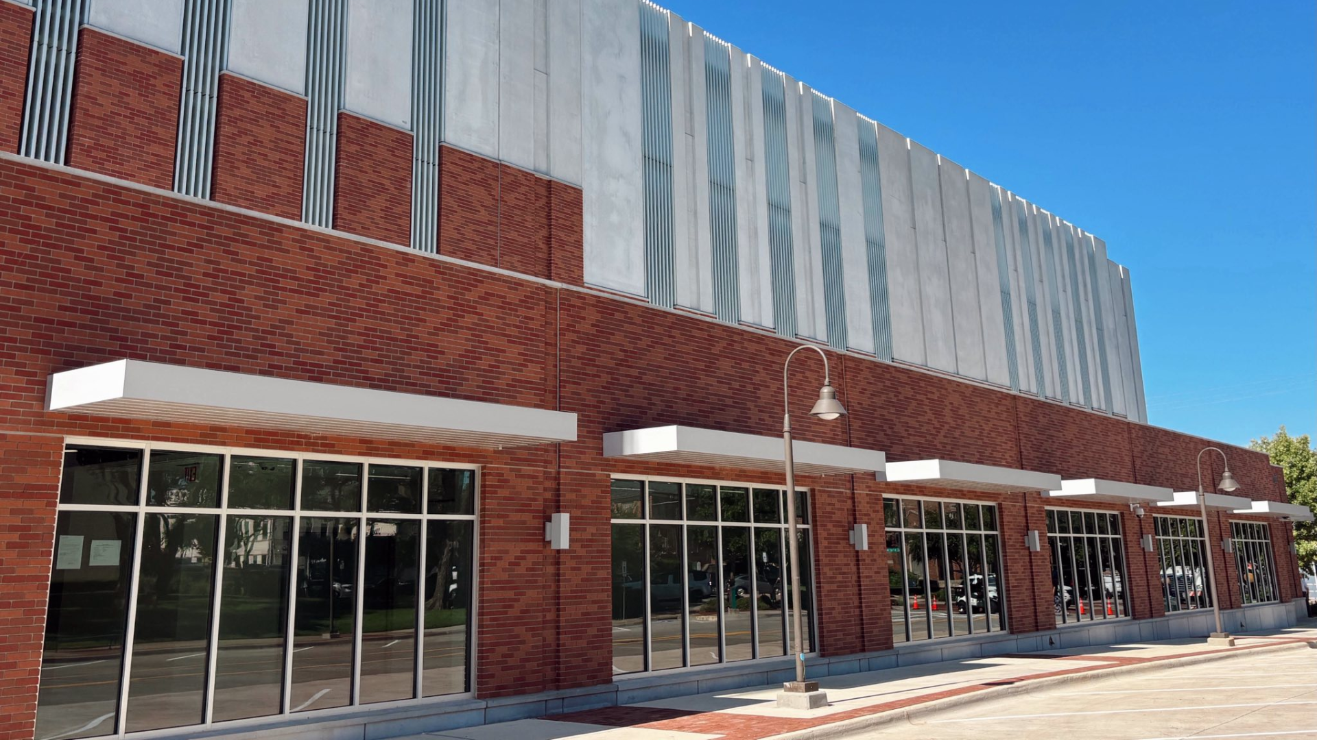 Side of Gregg County Parking Facility 